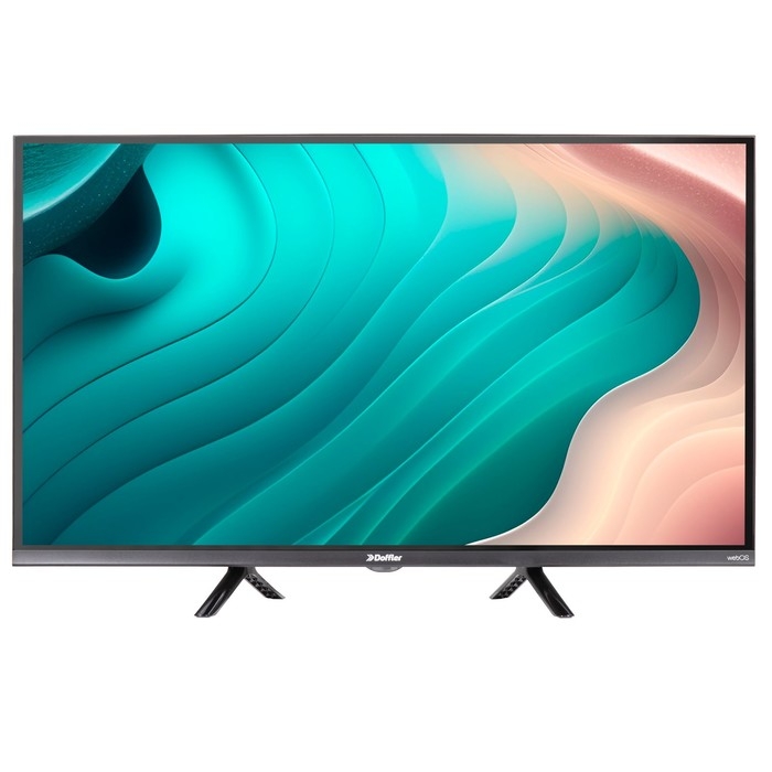 Телевизор Doffler 32GHS55, 32 Телевизор Doffler 32GHS55, 32", 1366x768, DVB-T2/C/S2, HDMI 2, USB 1, Smart TV, черный