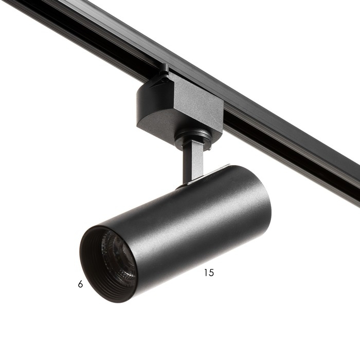 Светильник трековый SIMPLE LED 14Вт черный 6х6х19 см Светильник трековый SIMPLE LED 14Вт черный 6х6х19 см