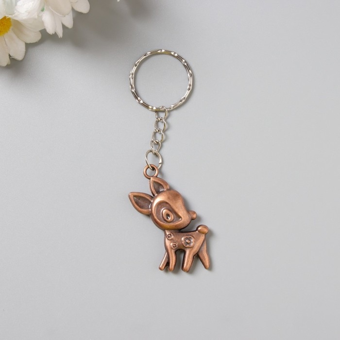 Брелок металл  Брелок металл "Олень" МИКС 4,5х2 см