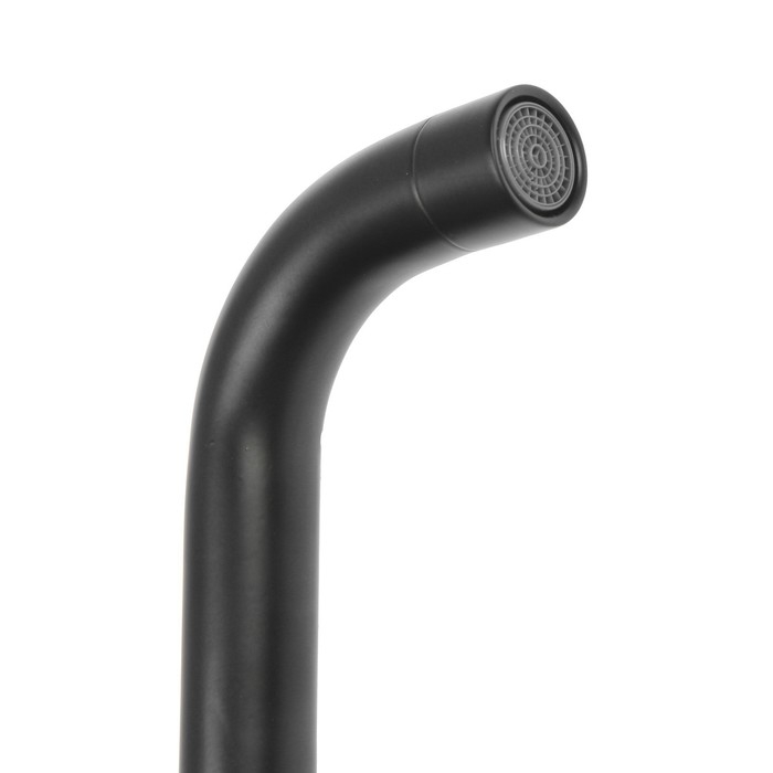 Смеситель для кухни ZEIN ZF-012, с высоким изливом, картридж керамика 40 мм, латунь, черный Смеситель для кухни ZEIN ZF-012, с высоким изливом, картридж керамика 40 мм, латунь, черный