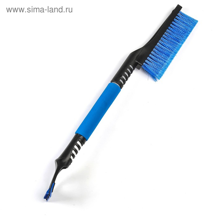 Щетка сметка TORSO, 60 см, со скребком, усиленная, МИКС Щетка сметка TORSO, 60 см, со скребком, усиленная, МИКС