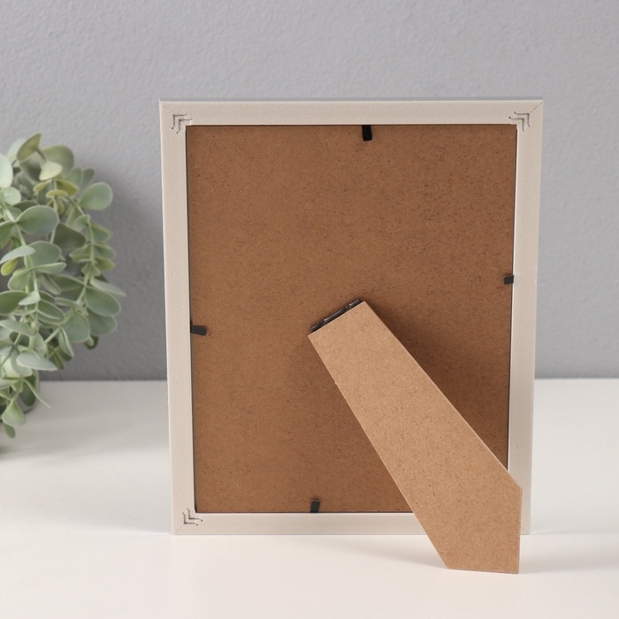 Фоторамка пластик 15х20 см Фоторамка пластик 15х20 см "Серебристая" 1х17,4х22,3 см