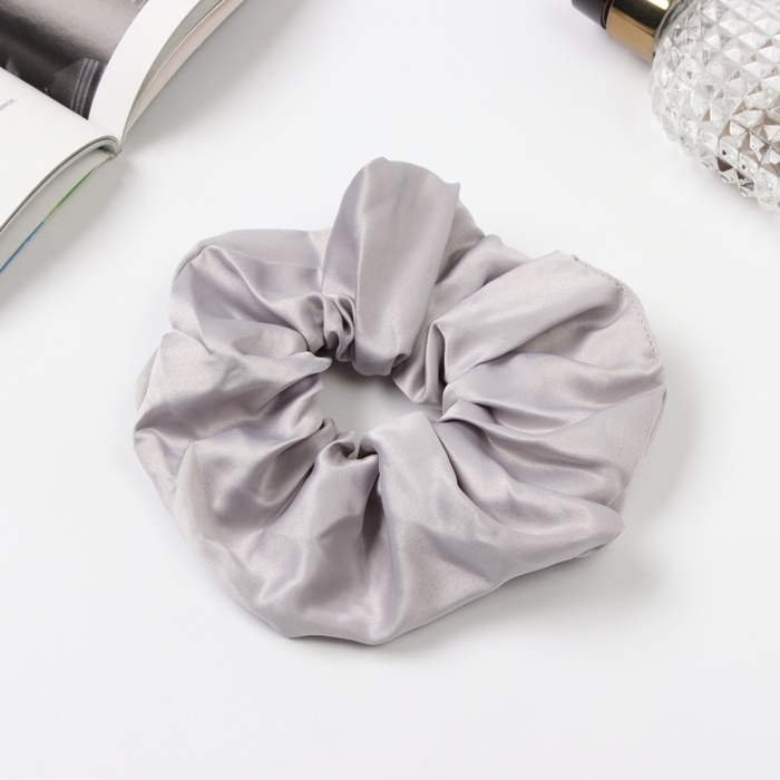 Резинка для волос Резинка для волос "Орбита" цветная, 13 см, серый