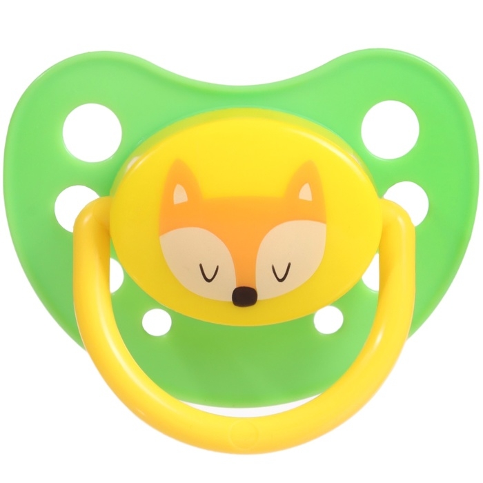 Соска - пустышка латексная анатомическая «Милые зверята», от 0 мес., с колпачком, цвет МИКС Соска - пустышка латексная анатомическая «Милые зверята», от 0 мес., с колпачком, цвет МИКС