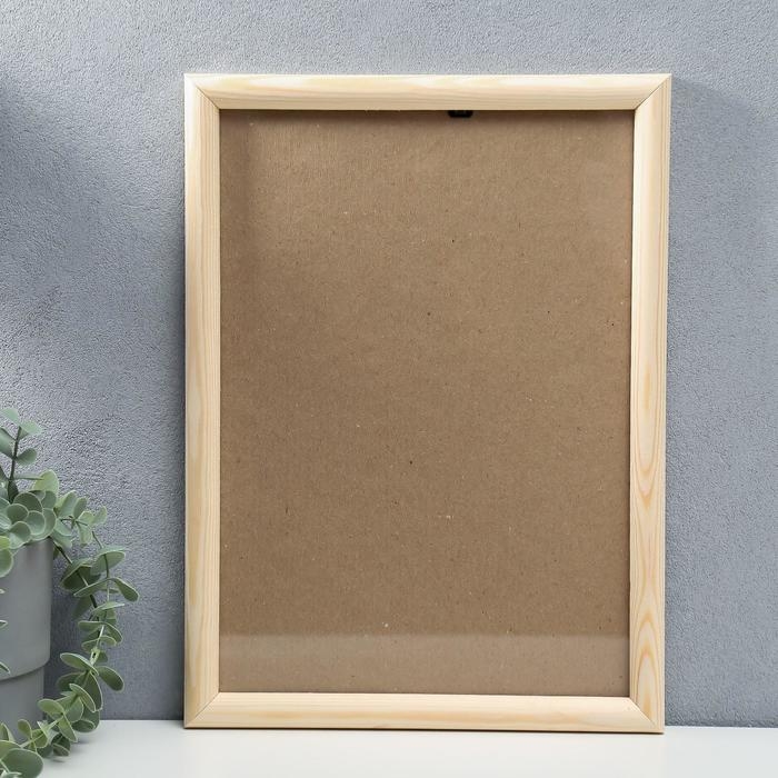 Фоторамка 25х35 см белое дерево № 5 Фоторамка 25х35 см белое дерево № 5