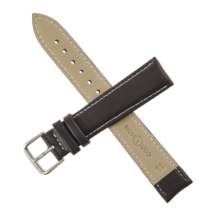 Ремешок для часов Ремешок для часов "Соломон" 18 мм, натуральная кожа, l-20 см, коричневый