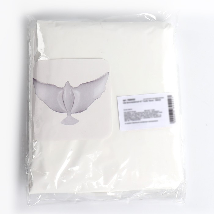 Шар фольгированный 42" &laquo;Голубь&raquo;, белый