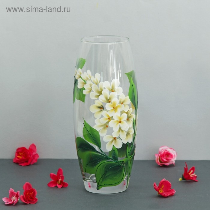 Ваза  Ваза "Черёмуха" овал 26 см