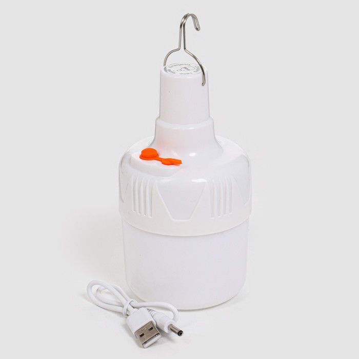 Фонарь кемпинговый аккумуляторный  Фонарь кемпинговый аккумуляторный "Мастер К", 5 Вт, 800 мАч, на крючке