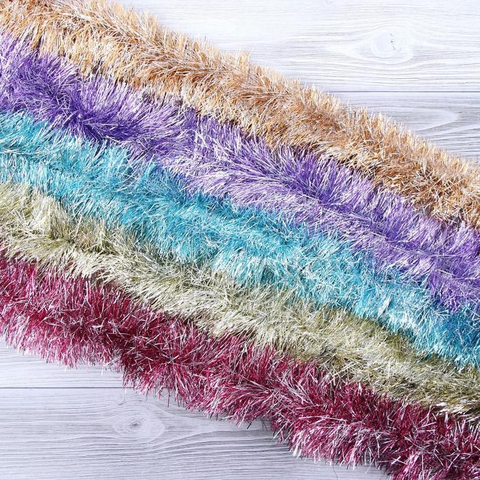 Мишура  Мишура "Снег" d-10 см 200 см, микс