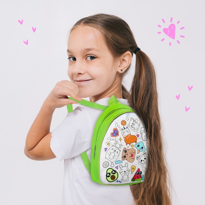 Рюкзак раскраска «Стикеры» Рюкзак раскраска «Стикеры»