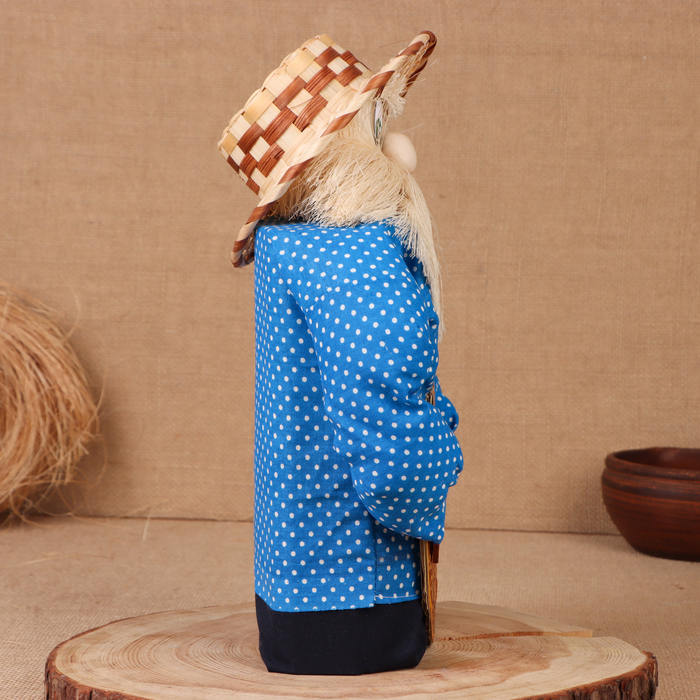 Оберег - домовой Оберег - домовой "Большой Берендей с копилкой", h = 38 см, микс