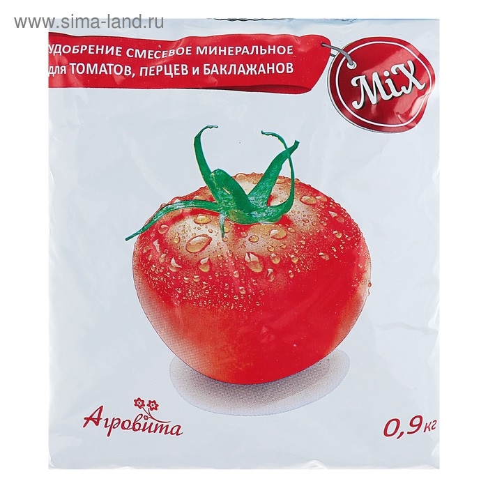 Удобрение минеральное Для томатов, перцев и баклажанов,  900 г Удобрение минеральное Для томатов, перцев и баклажанов,  900 г
