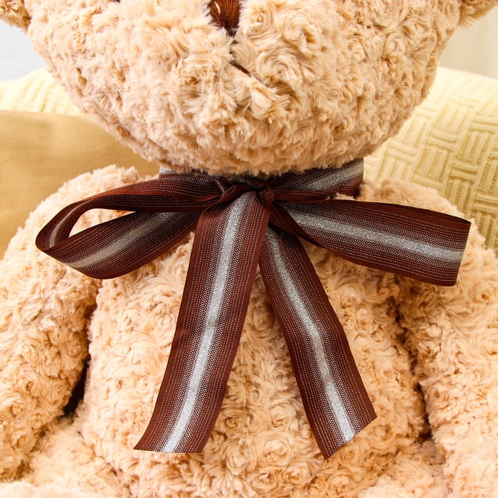 Мягкая игрушка «Медведь» кудрявый, 70 см, цвет бежевый