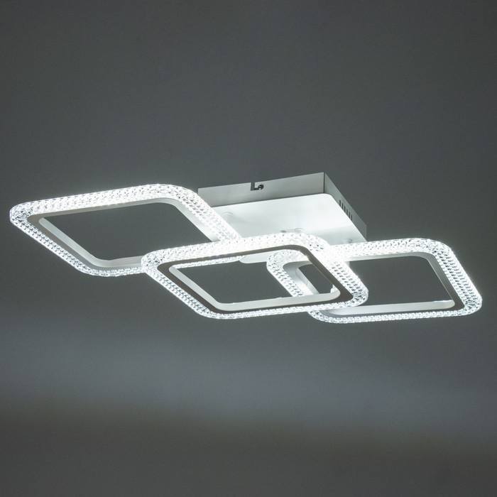 Люстра светодиодная дим. LOSANGA ДУ 3реж. 78Вт белый 68.5х32.5х12см Ritter Люстра светодиодная дим. LOSANGA ДУ 3реж. 78Вт белый 68.5х32.5х12см Ritter