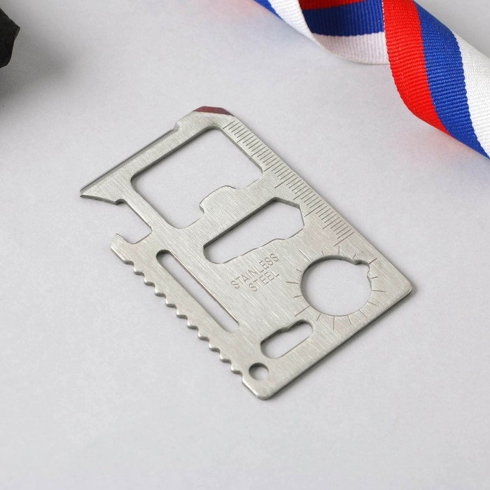 Нож мультитул «Триколор», 4,5 х 6,7 см Нож мультитул «Триколор», 4,5 х 6,7 см