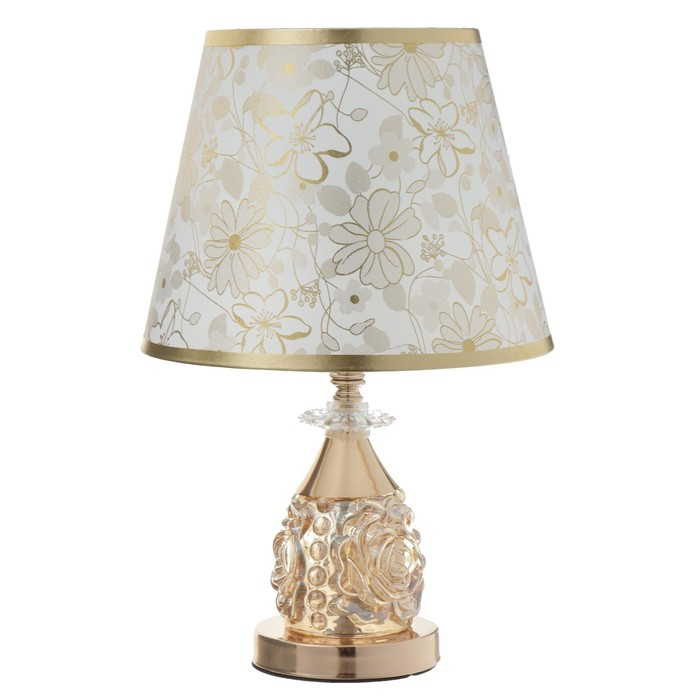 Лампа настольная Лампа настольная "Мурайя" E27 40W низ с подсветкой 24х24х40,5 см