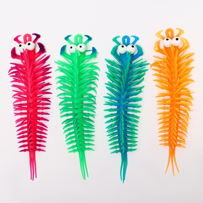 Антистресс сквиш мялка «Многоножек» , в шоубоксе