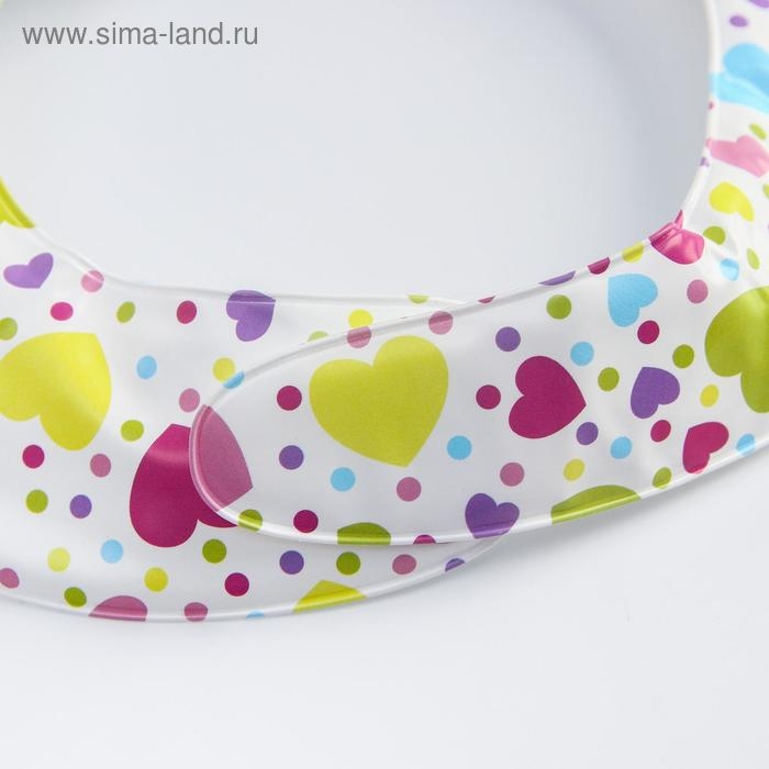 Нагрудник для кормления «Весёлая панда» непромокаемый на липучке, с карманом, мягкий Нагрудник для кормления «Весёлая панда» непромокаемый на липучке, с карманом, мягкий