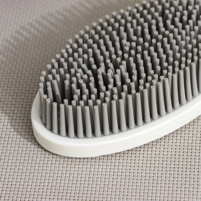 Щётка универсальная Raccoon, 12×6,5×2,5 см, TPR ворс, 1,6 см Щётка универсальная Raccoon, 12×6,5×2,5 см, TPR ворс, 1,6 см