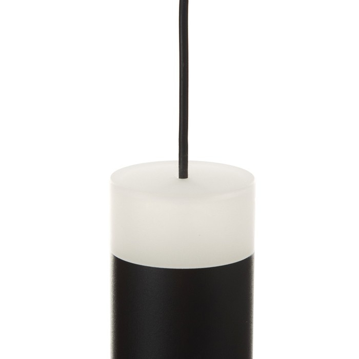 Светильник подвесной "Алекса" LED 7Вт 4000К черный 4х4х40-140см