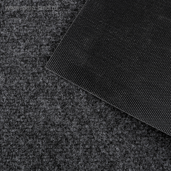 Коврик придверный влаговпитывающий Tuff, 60×90 см, цвет серый Коврик придверный влаговпитывающий Tuff, 60×90 см, цвет серый