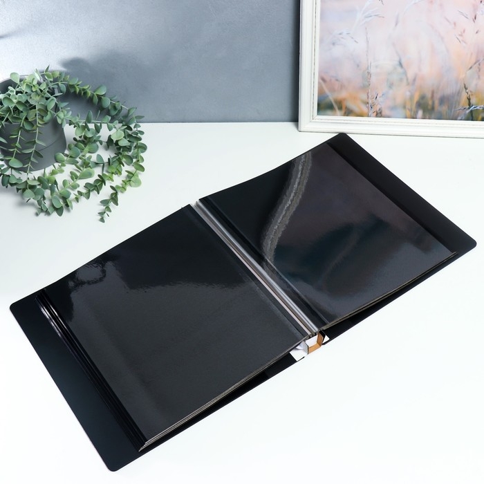 Фотоальбом магнитный 20 листов Фотоальбом магнитный 20 листов "Букет пионовидных роз" дерево 34х4х33 см