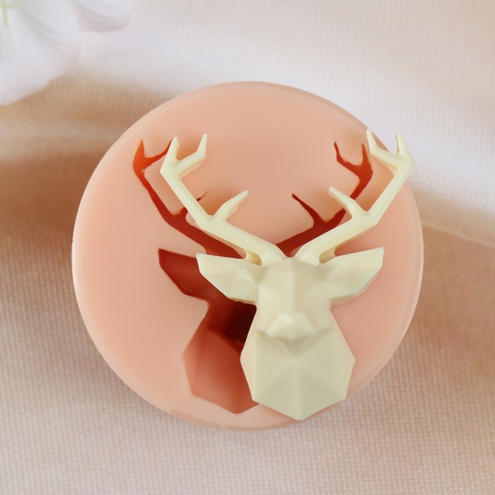 Молд силикон Молд силикон "Олень" 5,5х4,5х3 см