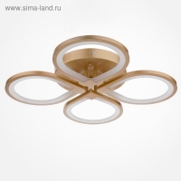 Светильник "Галактика" 033700 LED 100W золото 57х57х7,5см