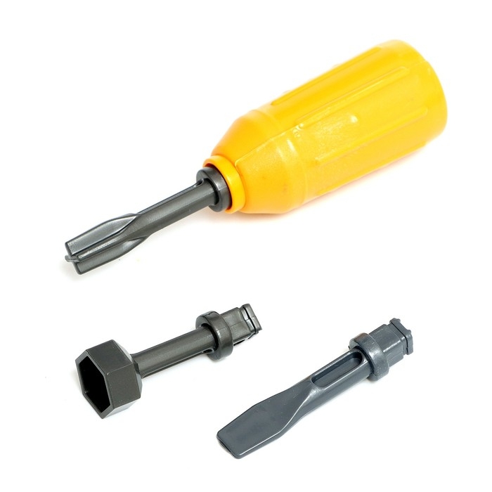 Конструктор винтовой «Экскаватор», инерция, 32 детали Конструктор винтовой «Экскаватор», инерция, 32 детали