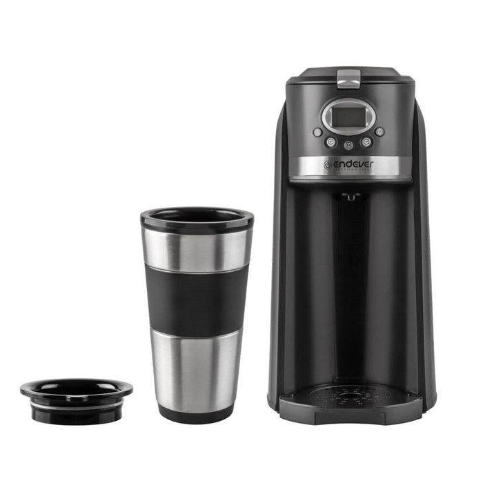 Кофеварка Endever Costa-1043, капельная, 800 Вт, 0.42 л, тёмно-серая Кофеварка Endever Costa-1043, капельная, 800 Вт, 0.42 л, тёмно-серая