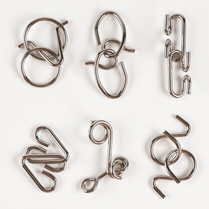 Новогодняя головоломка, металлическая, адвент-календарь, змея «Новогодние зверята» Новогодняя головоломка, металлическая, адвент-календарь, змея «Новогодние зверята»