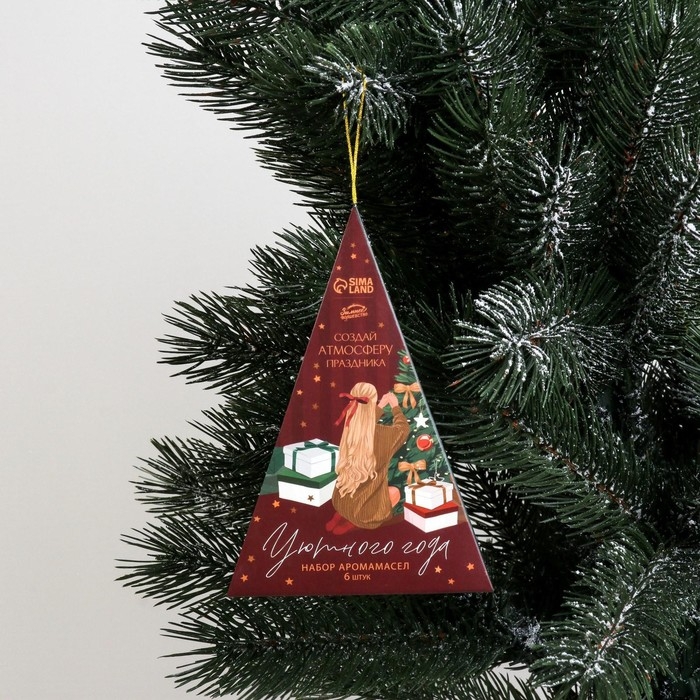 Аромамасла новогодние «Уютного года», на Новый год, набор 6 шт, 3 мл Аромамасла новогодние «Уютного года», на Новый год, набор 6 шт, 3 мл