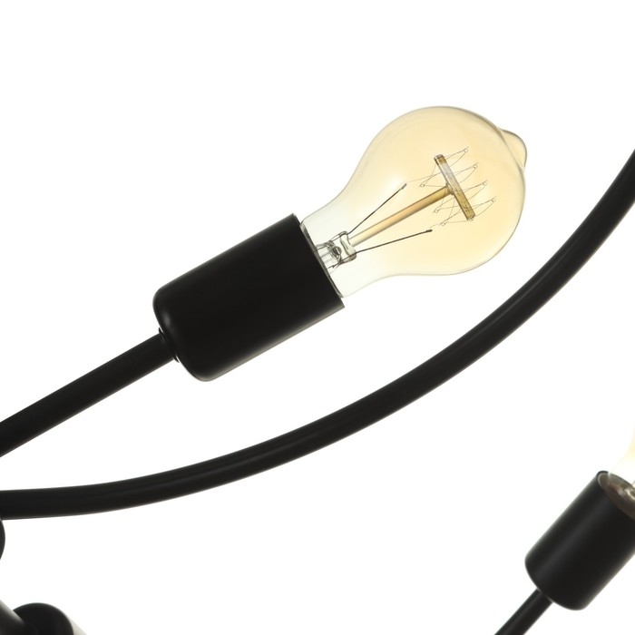 Люстра 2139/8BK E27 40Вт черный 88х88х20 см BayerLux