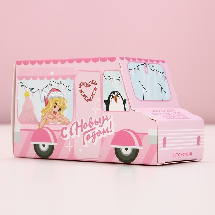 Соль для ванны «С Новым Годом!», 400 г, аромат нежной розы, ЧИСТОЕ СЧАСТЬЕ Соль для ванны «С Новым Годом!», 400 г, аромат нежной розы, ЧИСТОЕ СЧАСТЬЕ