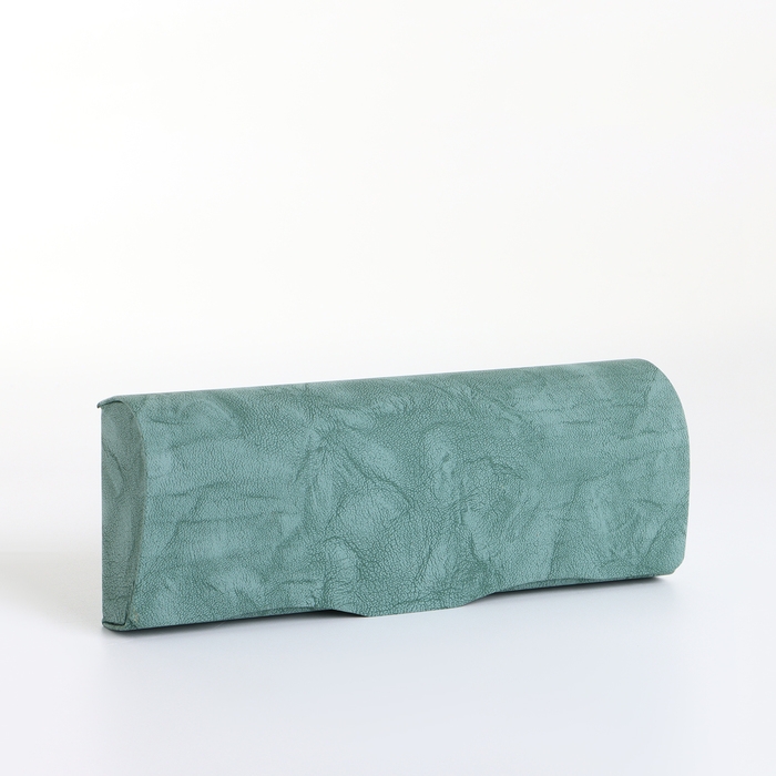 Футляр для очков на магните, длина 16 см, цвет зелёный Футляр для очков на магните, длина 16 см, цвет зелёный