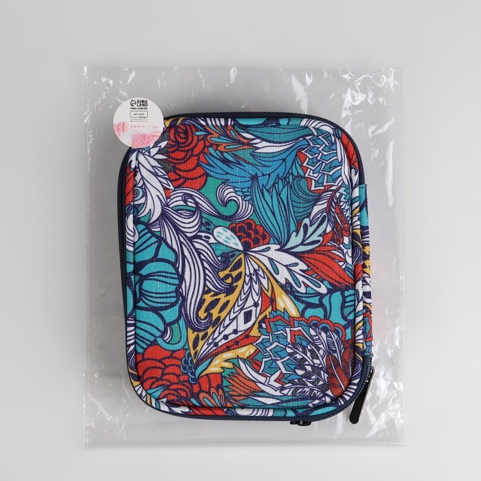 Пенал для вязания «Жар-птица», 2 отделения, 17,5 × 14 × 4 см Пенал для вязания «Жар-птица», 2 отделения, 17,5 × 14 × 4 см