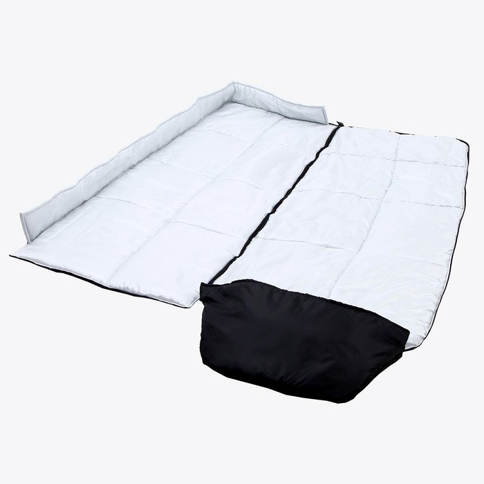 Спальный мешок туристический, цвет чёрный Спальный мешок туристический, цвет чёрный