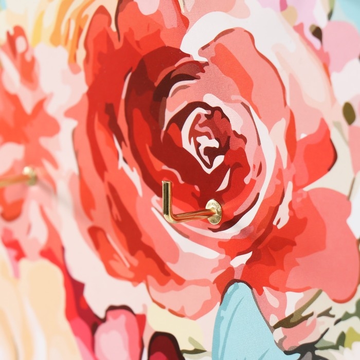 Ключница открытая Ключница открытая "Велком хоум" 5 крючков, 23х32 см