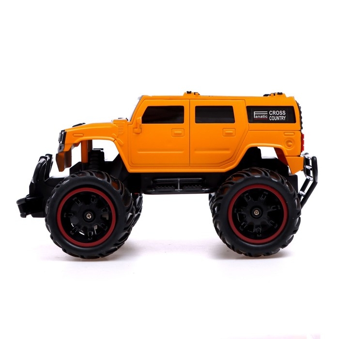 Джип радиоуправляемый «Бигфут», 1:20, работает от аккумулятора, цвет жёлтый Джип радиоуправляемый «Бигфут», 1:20, работает от аккумулятора, цвет жёлтый