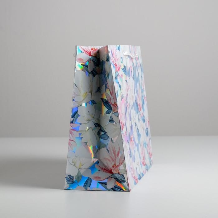 Пакет подарочный голографический, упаковка, Dreams come true, 32 х 26 х 12 см Пакет подарочный голографический, упаковка, Dreams come true, 32 х 26 х 12 см