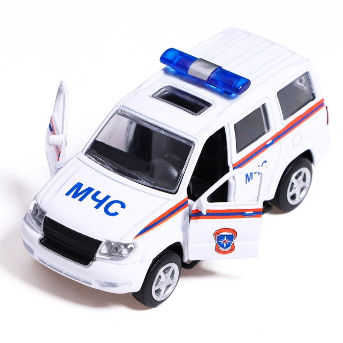 Машина металлическая «УАЗ Патриот. МЧС», инерция, 1:50
