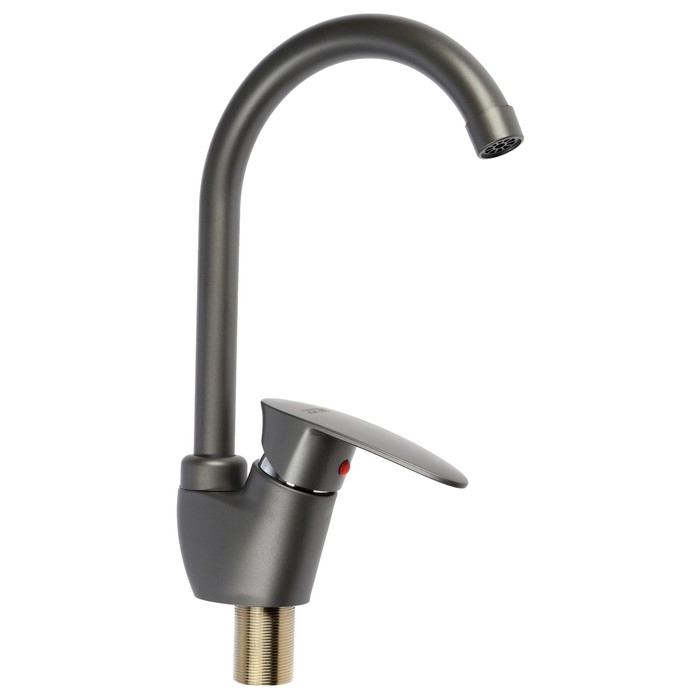 Смеситель для кухни ZEIN Z3667, однорычажный, высота излива 23 см, ABS-пластик, графит Смеситель для кухни ZEIN Z3667, однорычажный, высота излива 23 см, ABS-пластик, графит
