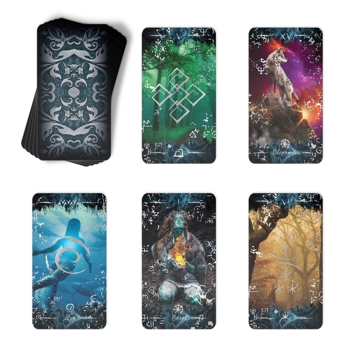 Таро «Moon and Wolf», 78 карт (6х11 см), 16+ Таро «Moon and Wolf», 78 карт (6х11 см), 16+