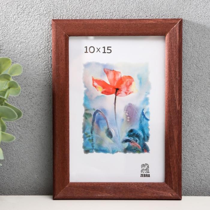 Фоторамка 10х15 см (1302) дерево Фоторамка 10х15 см (1302) дерево