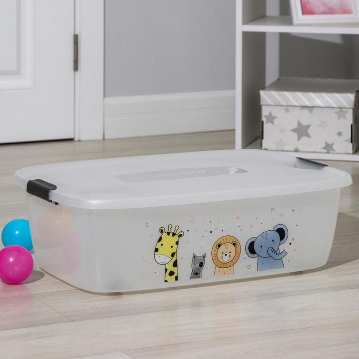 Мегабокс детский на колёсиках, 32 л, цвет МИКС Мегабокс детский на колёсиках, 32 л, цвет МИКС