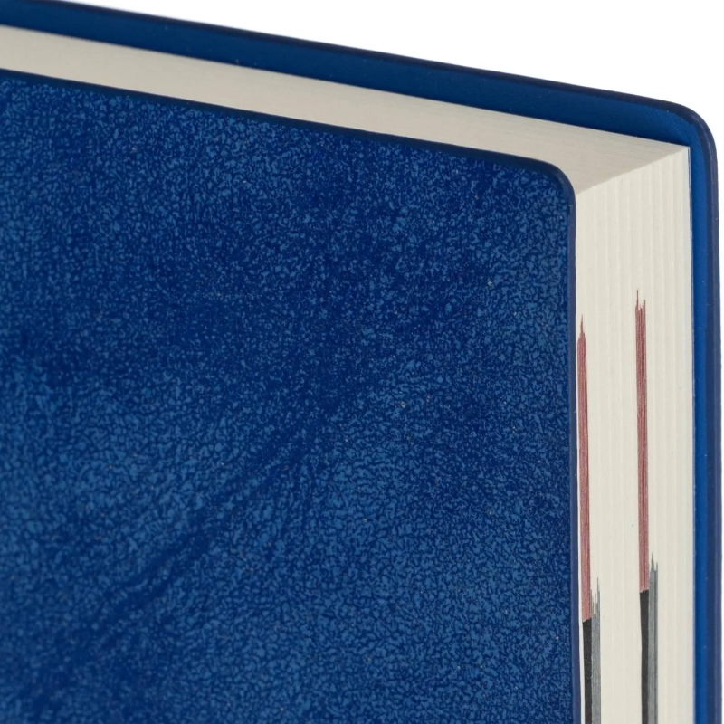 Ежедневник датированный 2026 ESCALADA А6+ (126х174мм), 176л, синий 70298