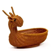 Корзина пластик 30 х 23 х 30 см, Олень