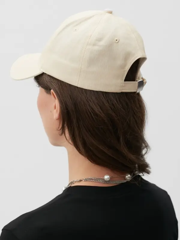 Кепка однотонная унисекс MINAKU, молочный, размер 58