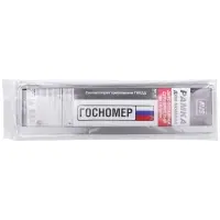 Рамка под номерной знак двусоставная (серебристый металлик) AVS RN-16